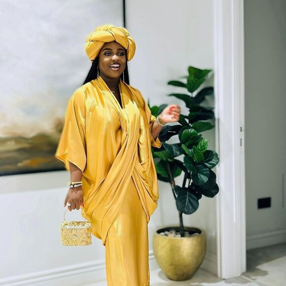 HANDMADE Giant Braided African TURBAN Made in Nigeria HIGH Quality - Picture 4 of 6